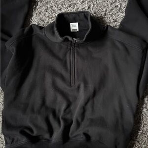 PINK Victoria's Secret  Black Zip-Up